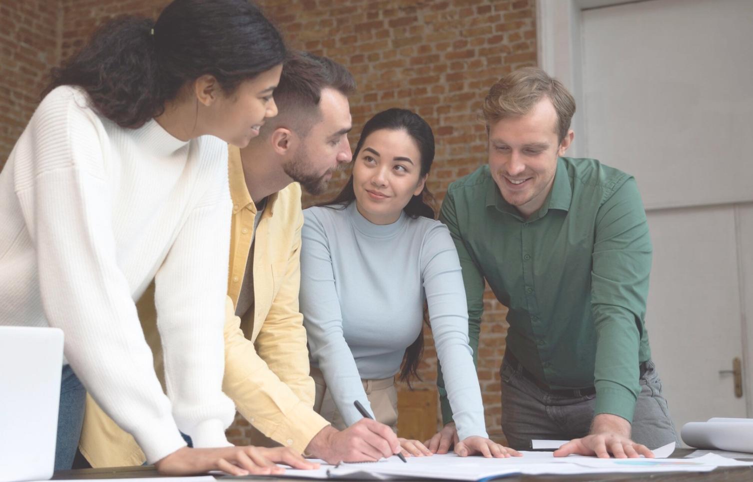 Financial data analysis workspace with multiple screens showing market trends